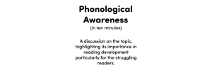 phonological awareness