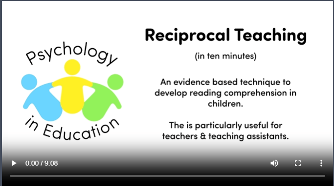 Reciprocal Teaching Thumbnail for checkout